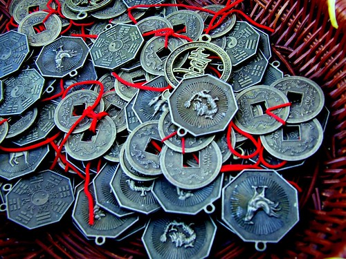 lucky chinese coins
